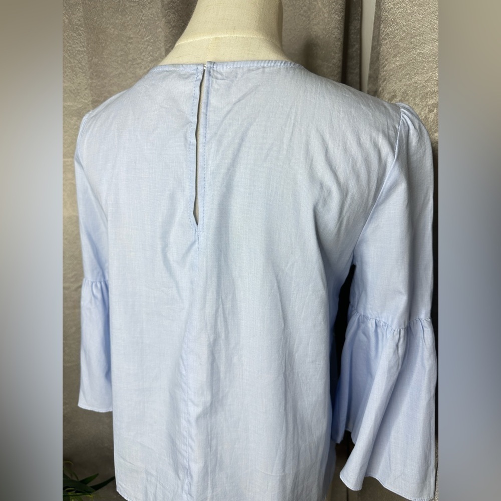 Zara Basic Collection Elegant Pearls Beading Flar… - image 6